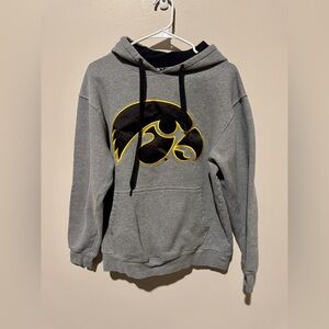 Gray Iowa Hawkeyes Hoodie